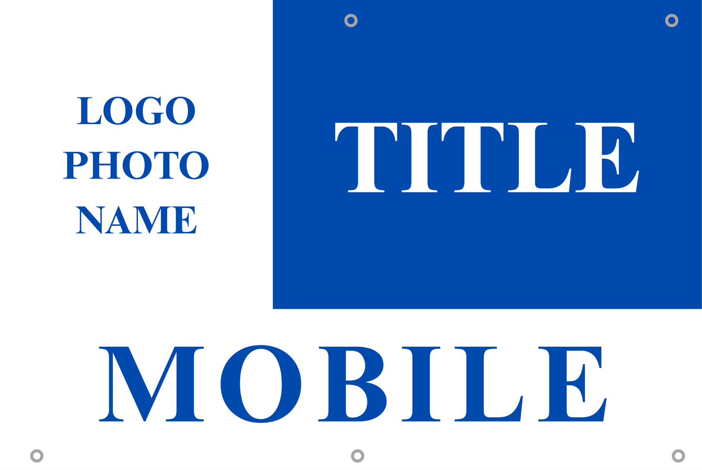 Real Estate Property Agent PVC Banners | For Sale | For Rent | For Lease | Factory, Private, HDB | Freehold
