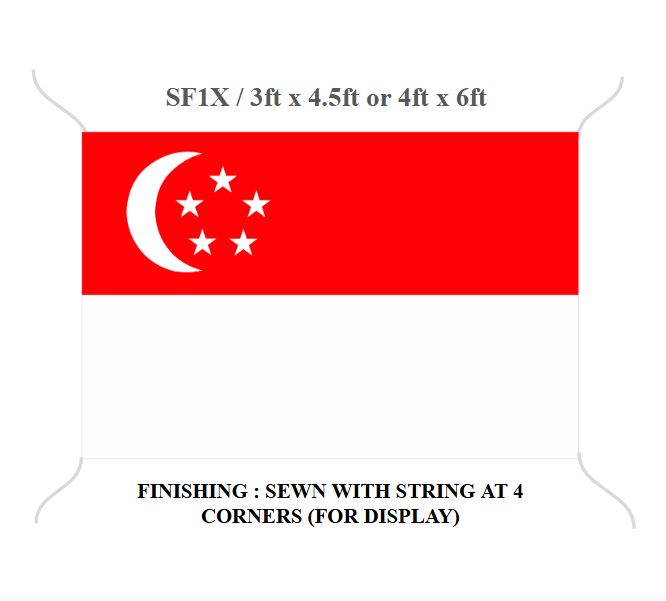 NDP 2025 SF1 | Singapore Flag | Polyester