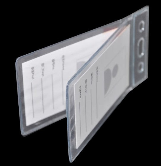 Double Pocket Lanyard Holder