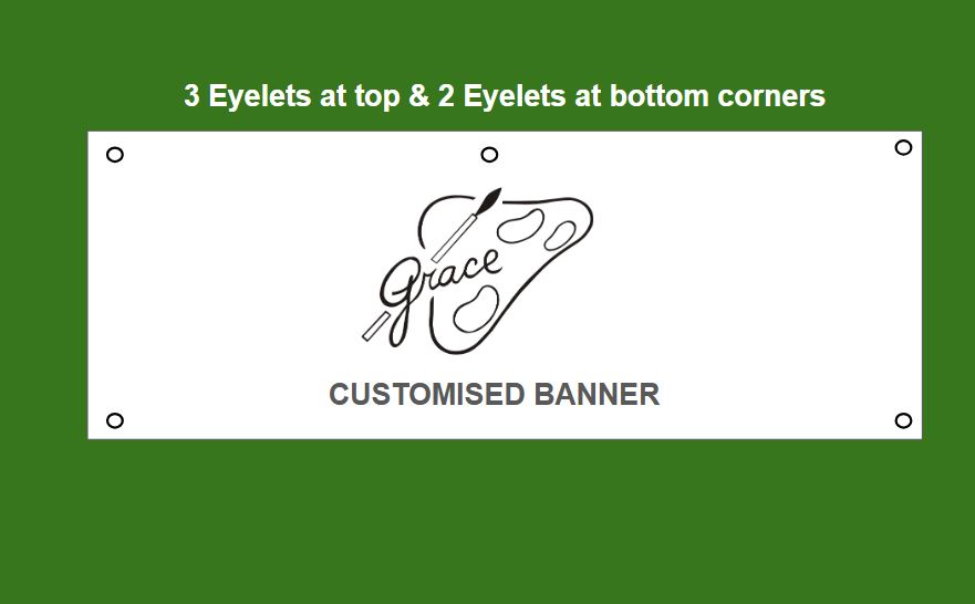 Customised PVC Celebration, Event, Occasion, Festive Banners / 90cm x 300cm (3ft x 10ft) approx