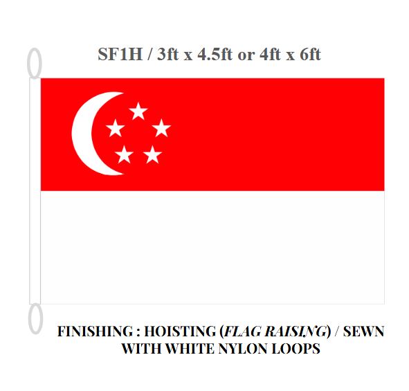 NDP 2025 SF1 | Singapore Flag | Polyester