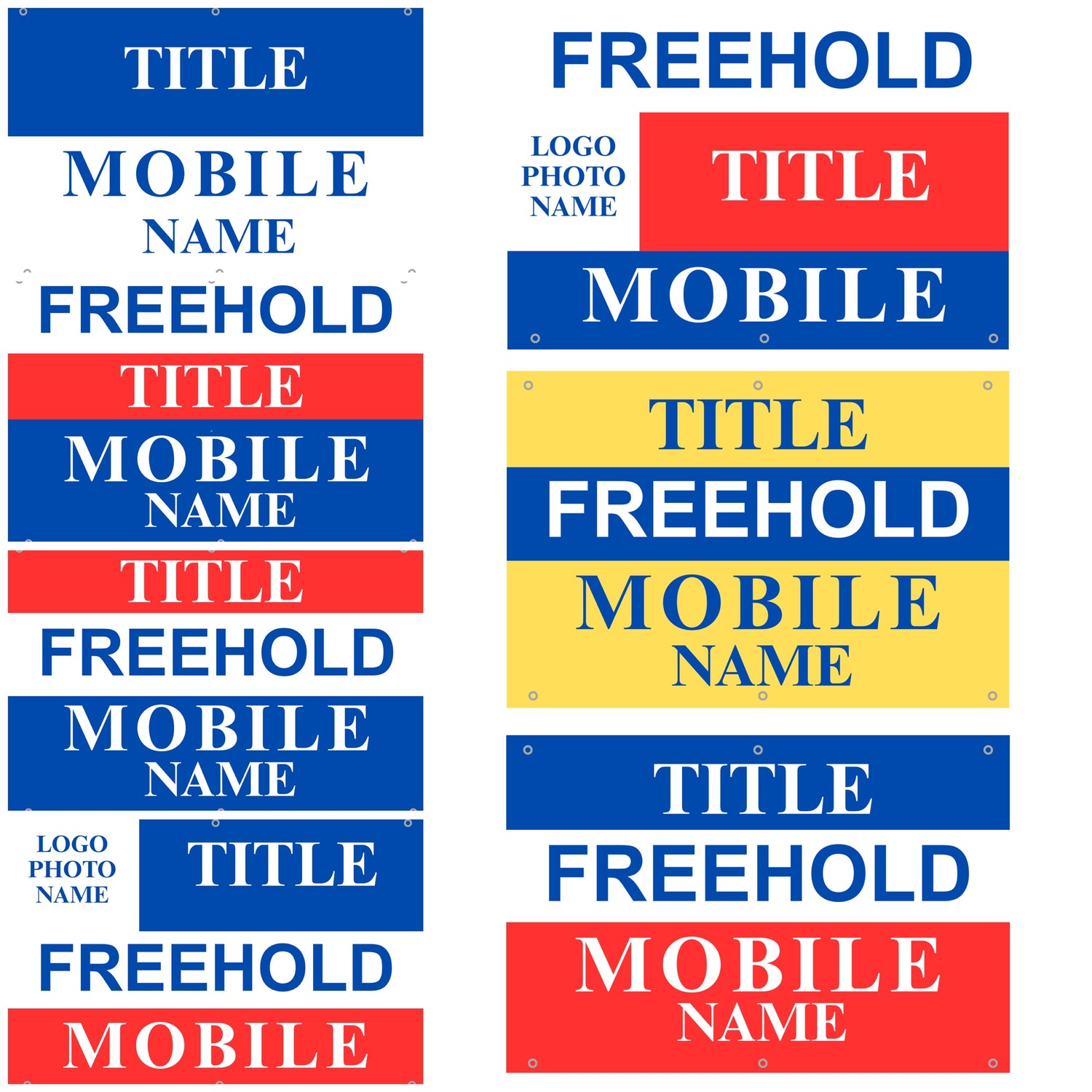 PROPERTY AGENT BANNERS AND PENNANTS