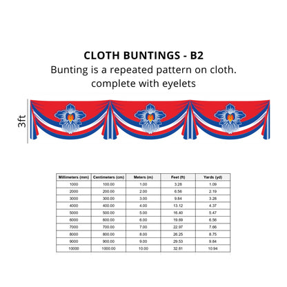 2026 NDP | Cloth Buntings