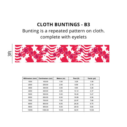 2026 NDP | Cloth Buntings