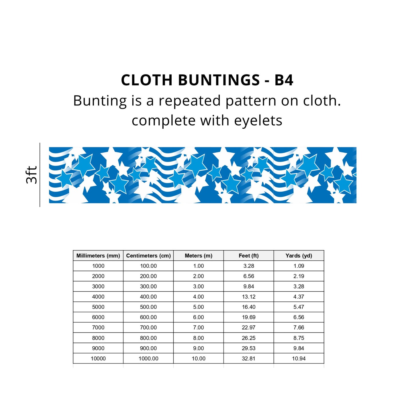 2026 NDP | Cloth Buntings