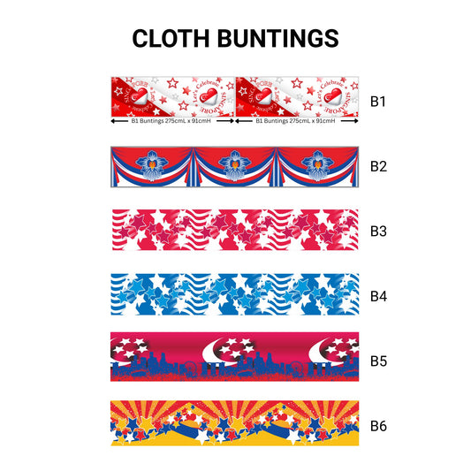 2026 NDP | Cloth Buntings