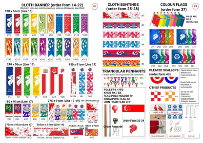 2026 NDP | Cloth Buntings