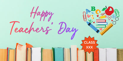 Happy Teachers' Day Banner