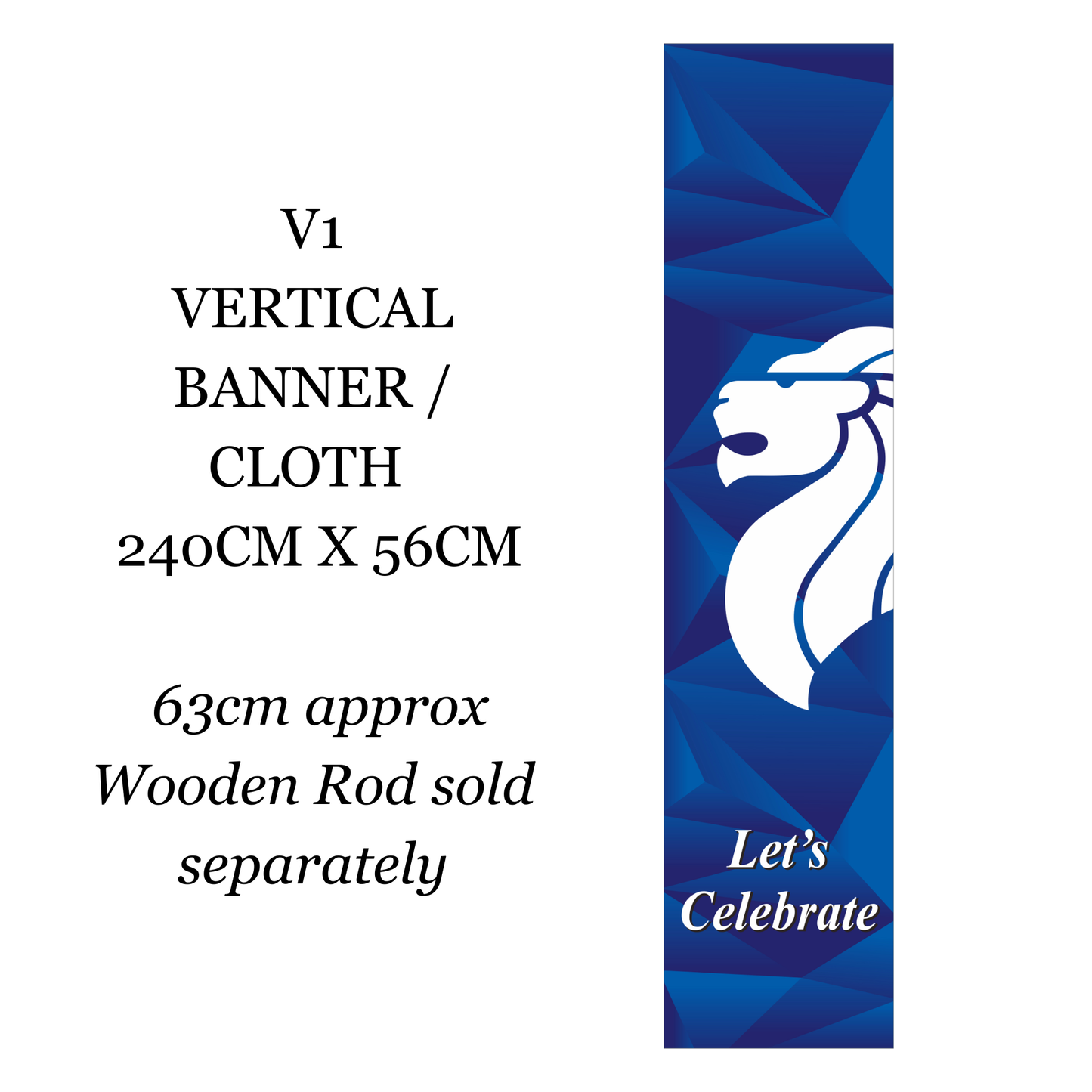 2026 NDP | VERTICAL CLOTH BANNER