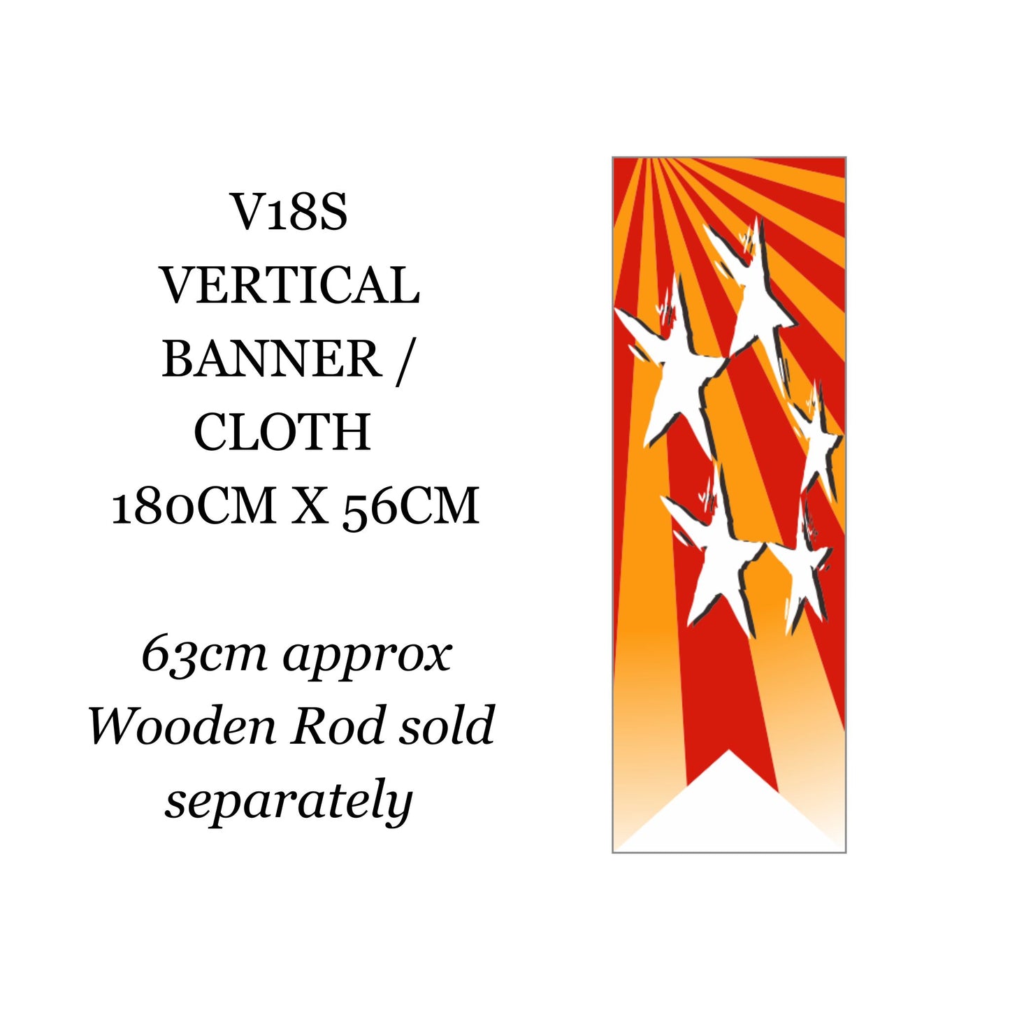 2026 NDP | VERTICAL CLOTH BANNER