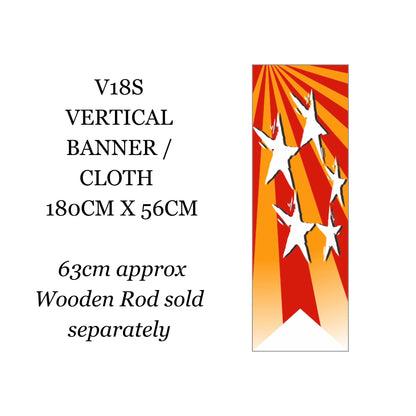 2026 NDP | VERTICAL CLOTH BANNER