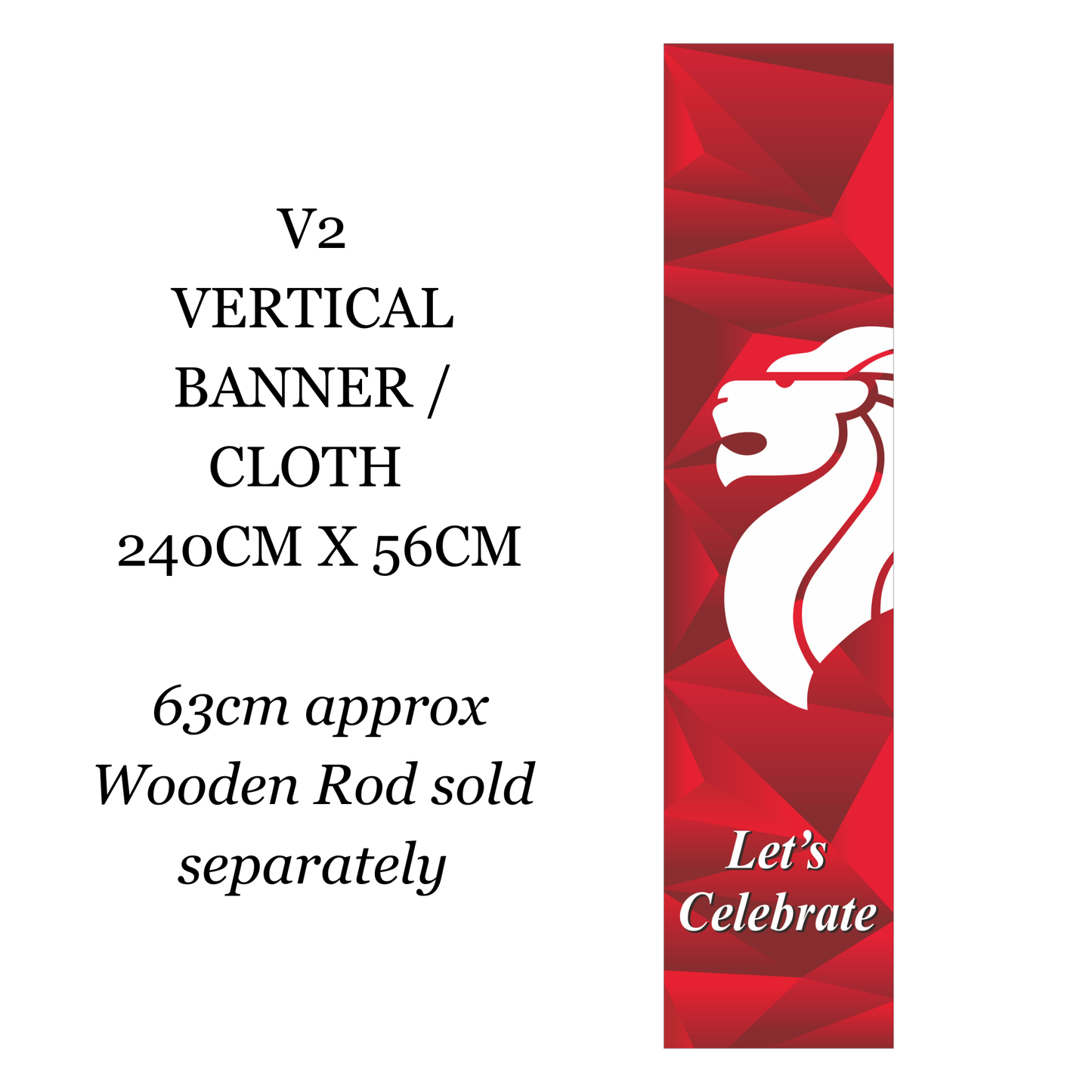 2026 NDP | VERTICAL CLOTH BANNER