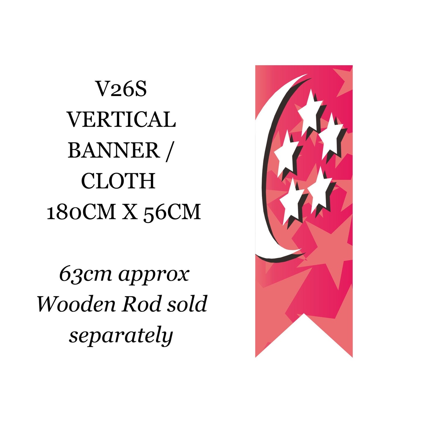 2026 NDP | VERTICAL CLOTH BANNER