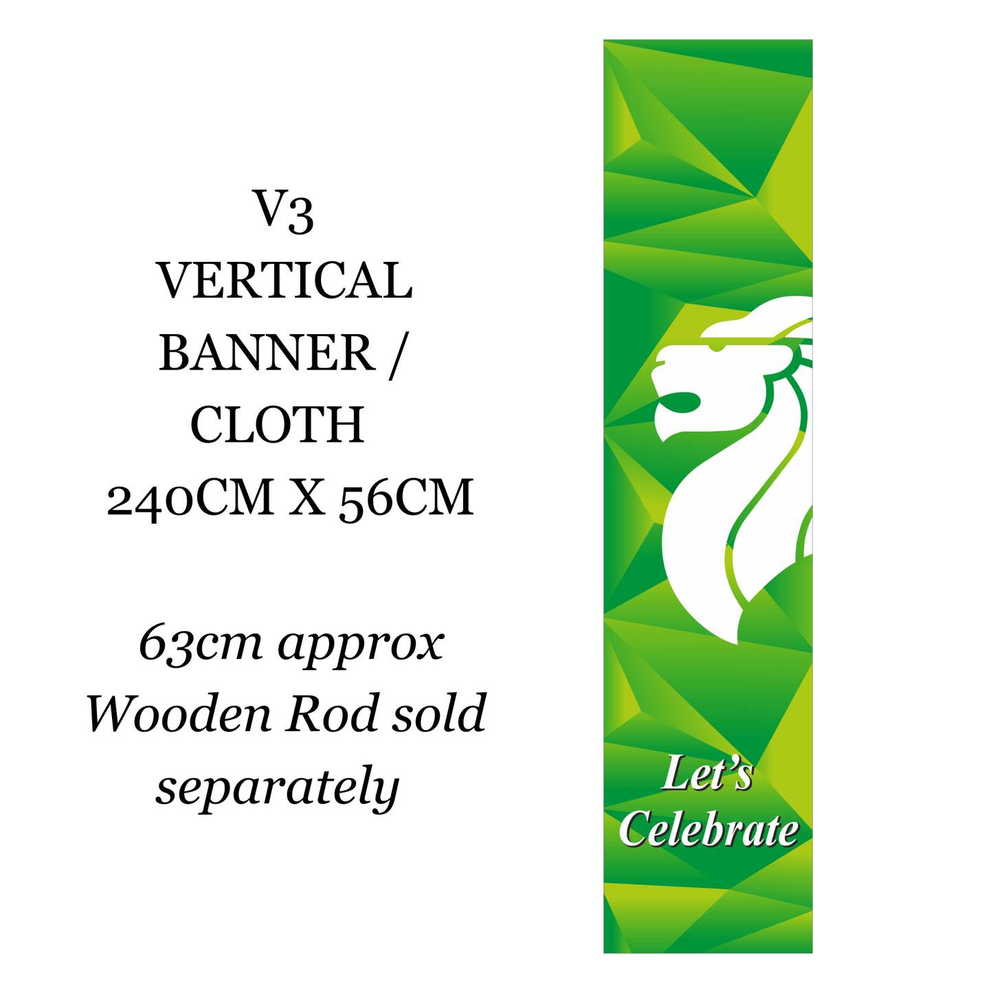 2026 NDP | VERTICAL CLOTH BANNER