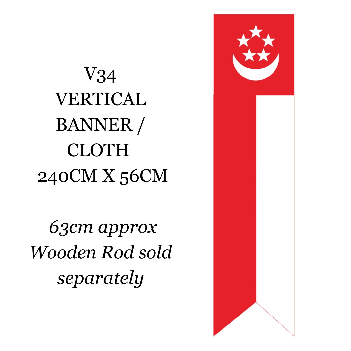 2026 NDP | VERTICAL CLOTH BANNER