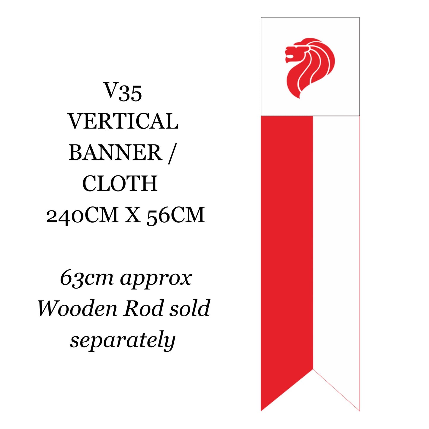 2026 NDP | VERTICAL CLOTH BANNER