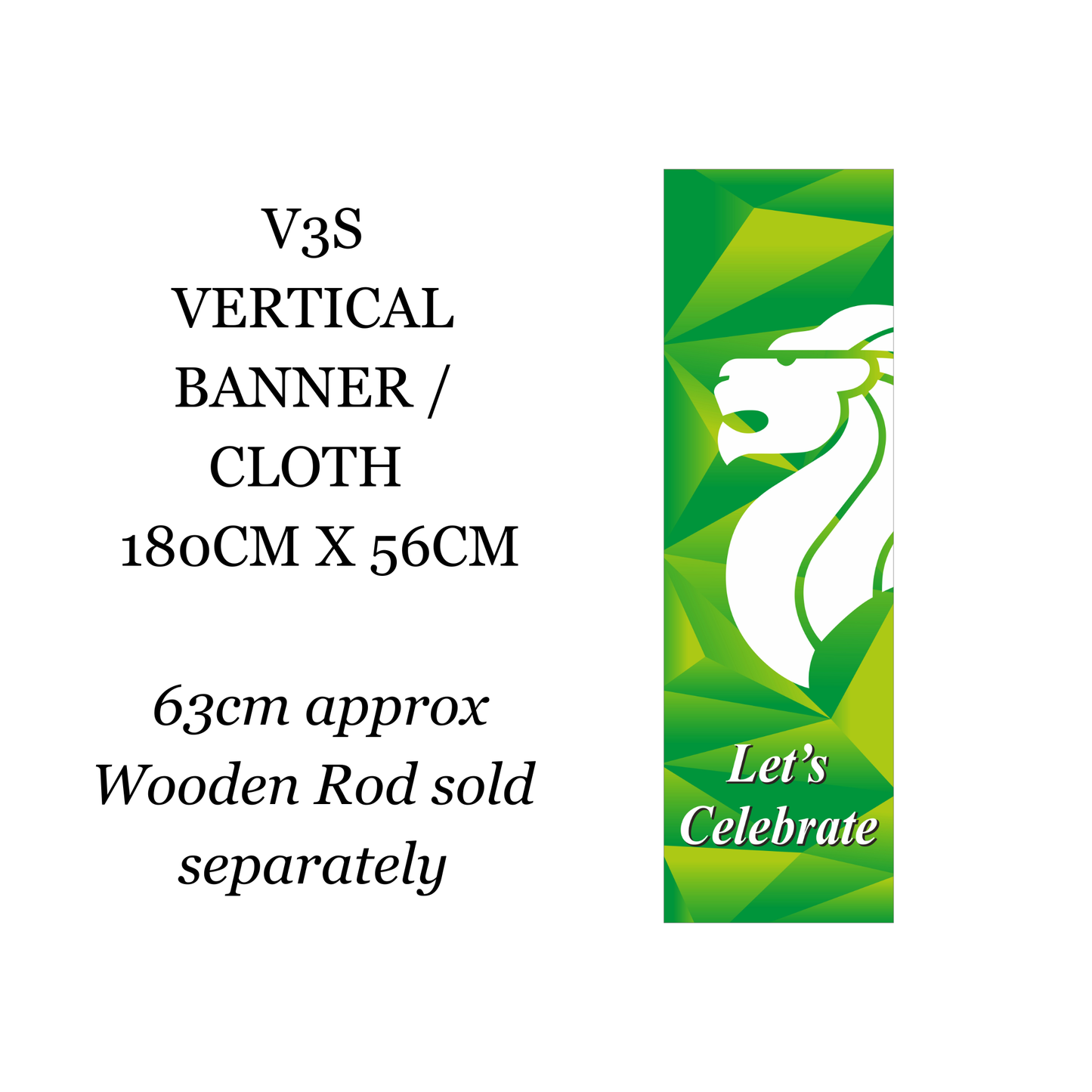 2026 NDP | VERTICAL CLOTH BANNER