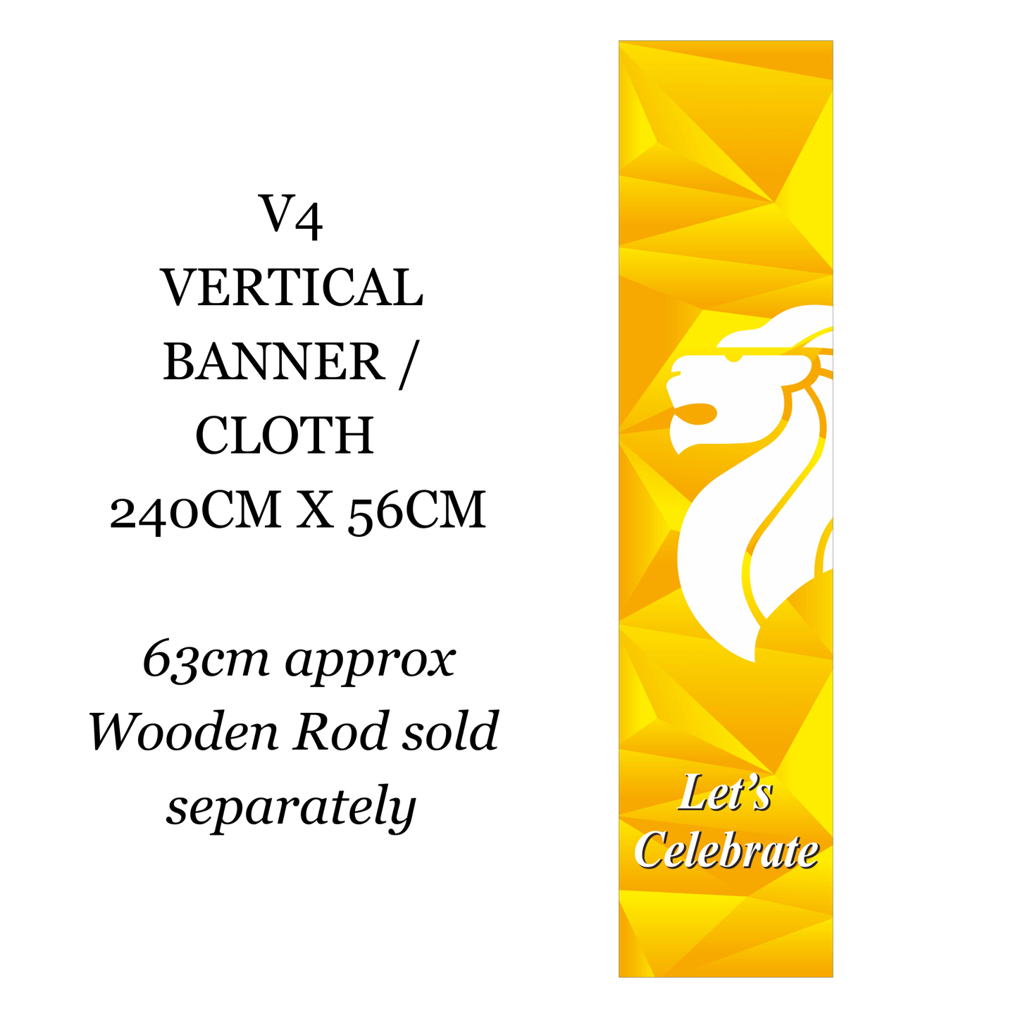 2026 NDP | VERTICAL CLOTH BANNER
