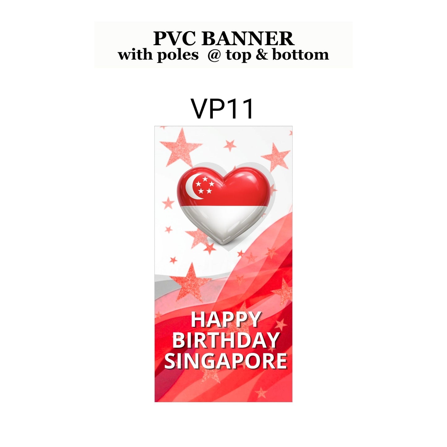 2026 NDP | PVC VERTICAL BANNER