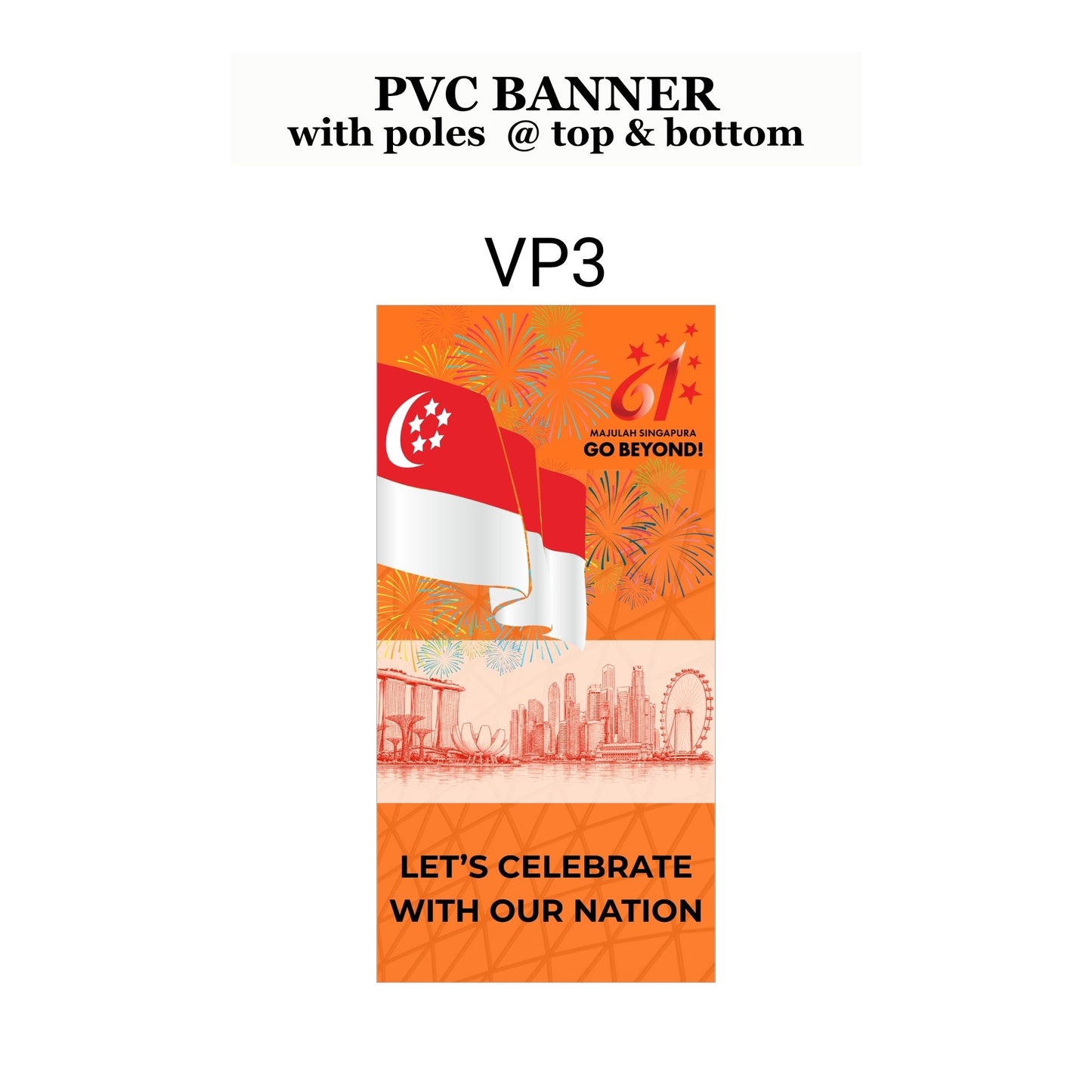 2026 NDP | PVC VERTICAL BANNER