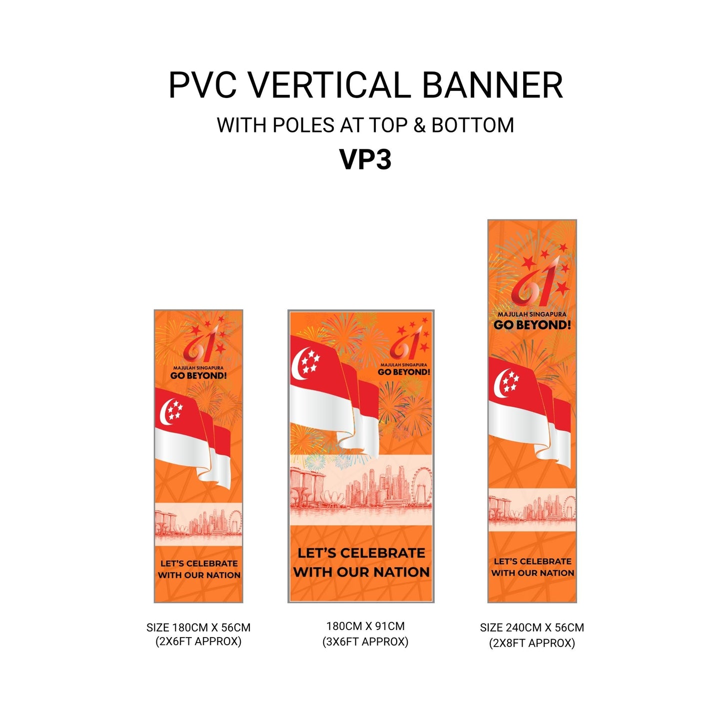 2026 NDP | PVC VERTICAL BANNER