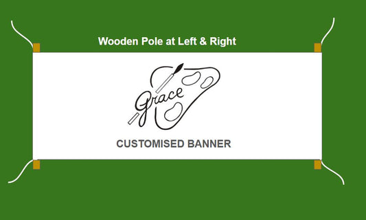 Customised PVC Celebration, Event, Occasion, Festive Banners / 90cm x 300cm (3ft x 10ft) approx