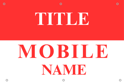 Real Estate Property Agent PVC Banners | For Sale | For Rent | For Lease | Factory, Private, HDB | Freehold