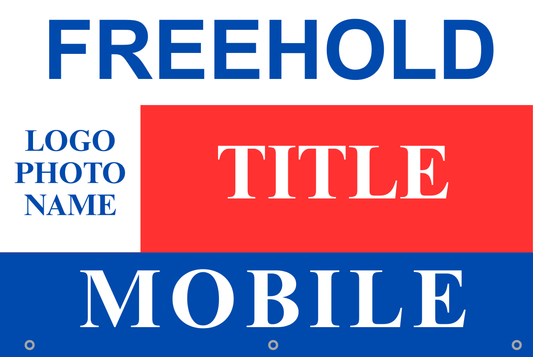 Real Estate Property Agent PVC Banners | For Sale | For Rent | For Lease | Factory, Private, HDB | Freehold