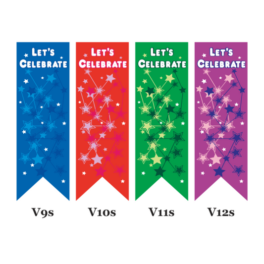 V9-V12 (6ft) Vertical Cloth Banner | National Day Decorative Banner Bunting   56cm x 183cm (2ft x 6ft approx) | NDP 2025